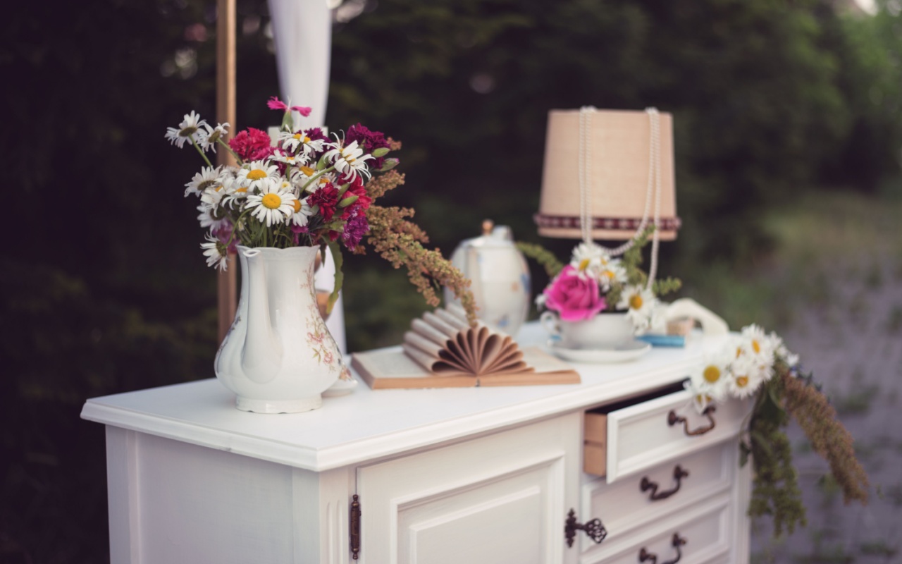 5. Accesorii și decorațiuni în stilul shabby chic